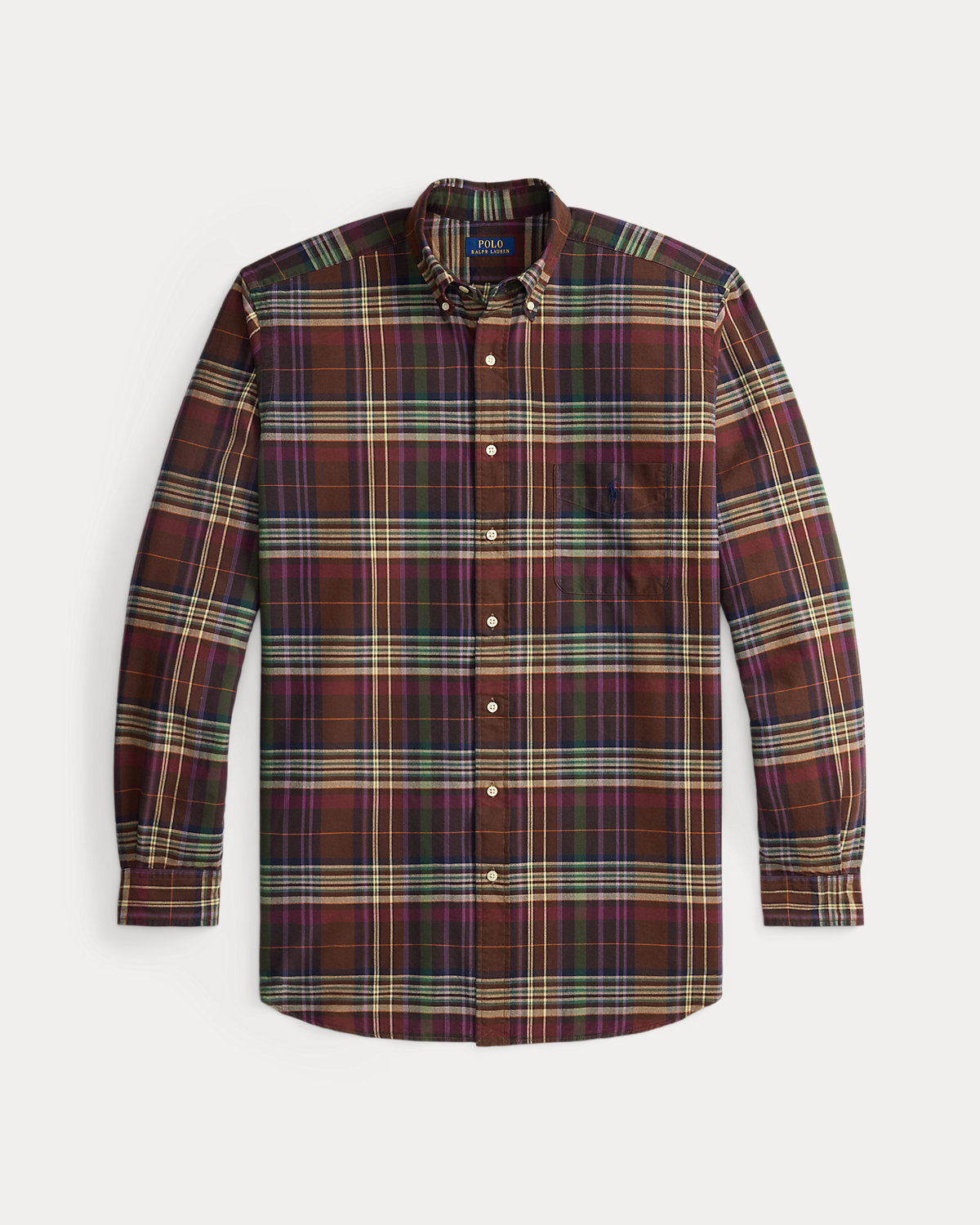 Plaid Oxford Shirt