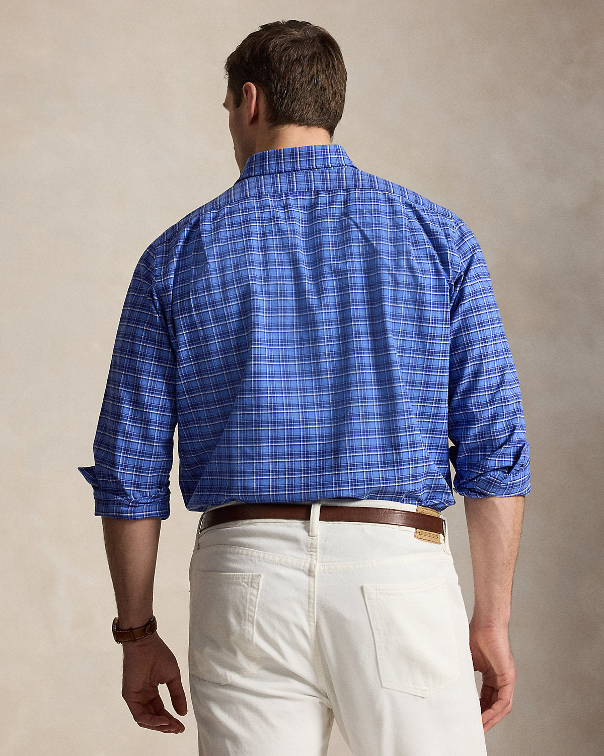 Plaid Oxford Shirt
