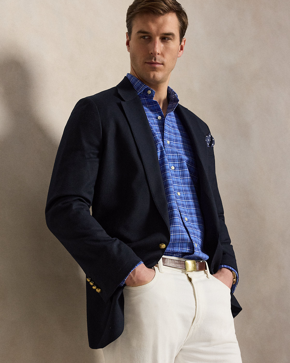 Plaid Oxford Shirt