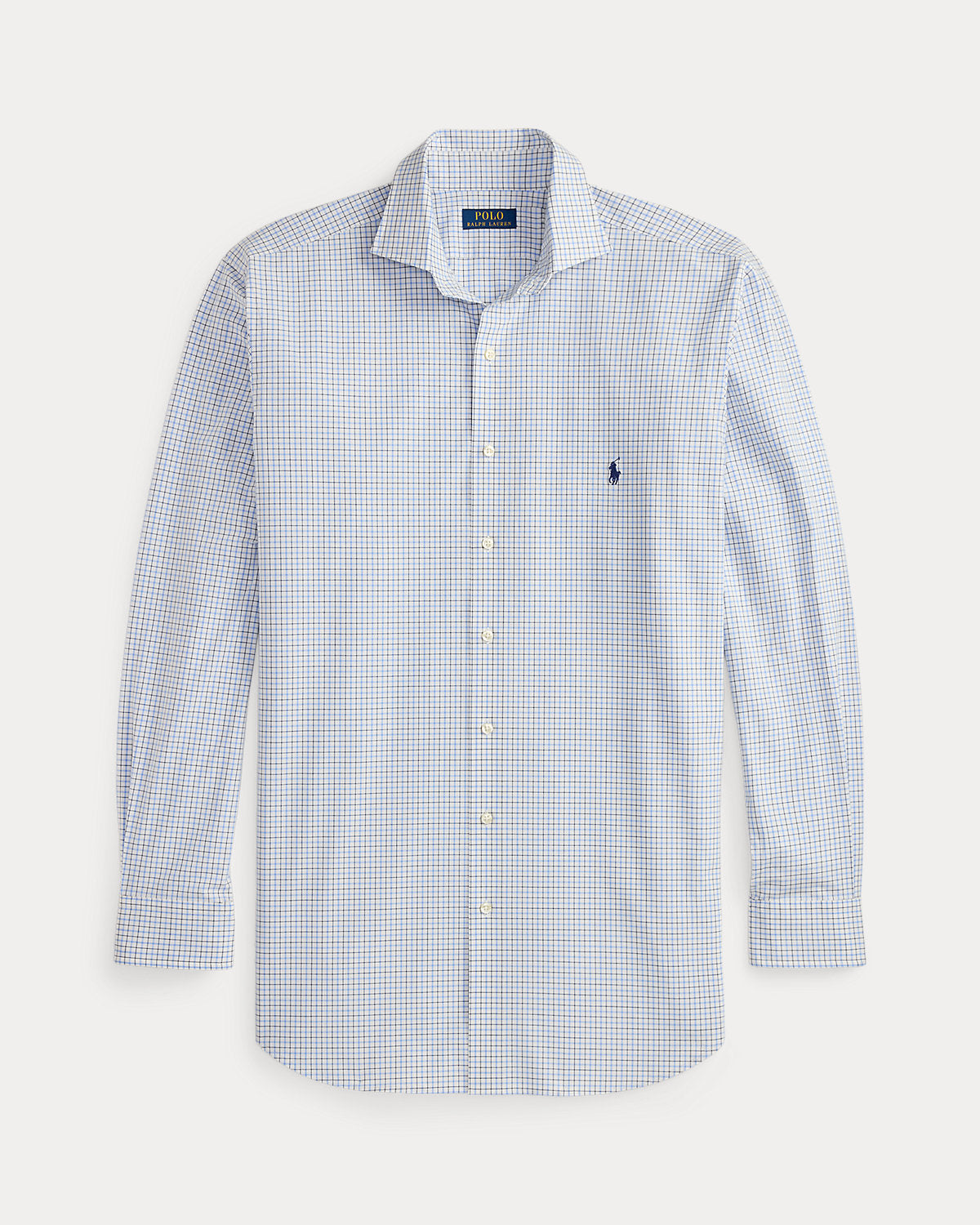 Plaid Stretch Poplin Shirt
