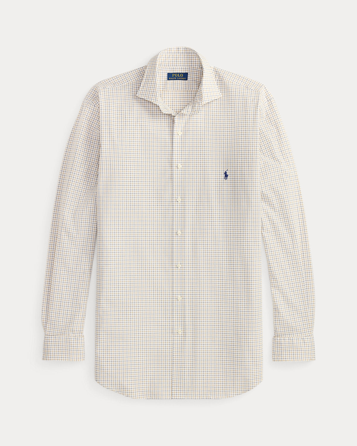 Plaid Stretch Poplin Shirt
