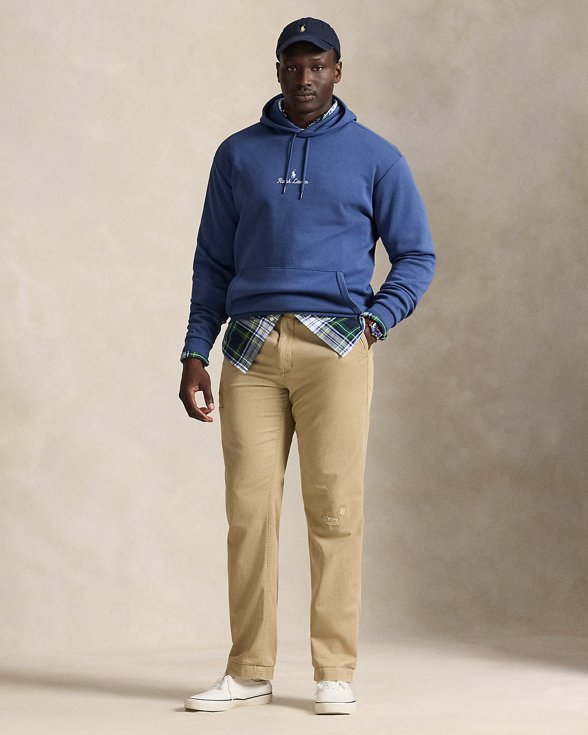 Logo Double-Knit Hoodie
