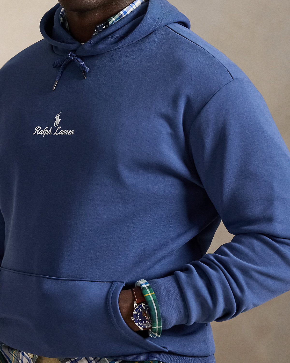 Logo Double-Knit Hoodie
