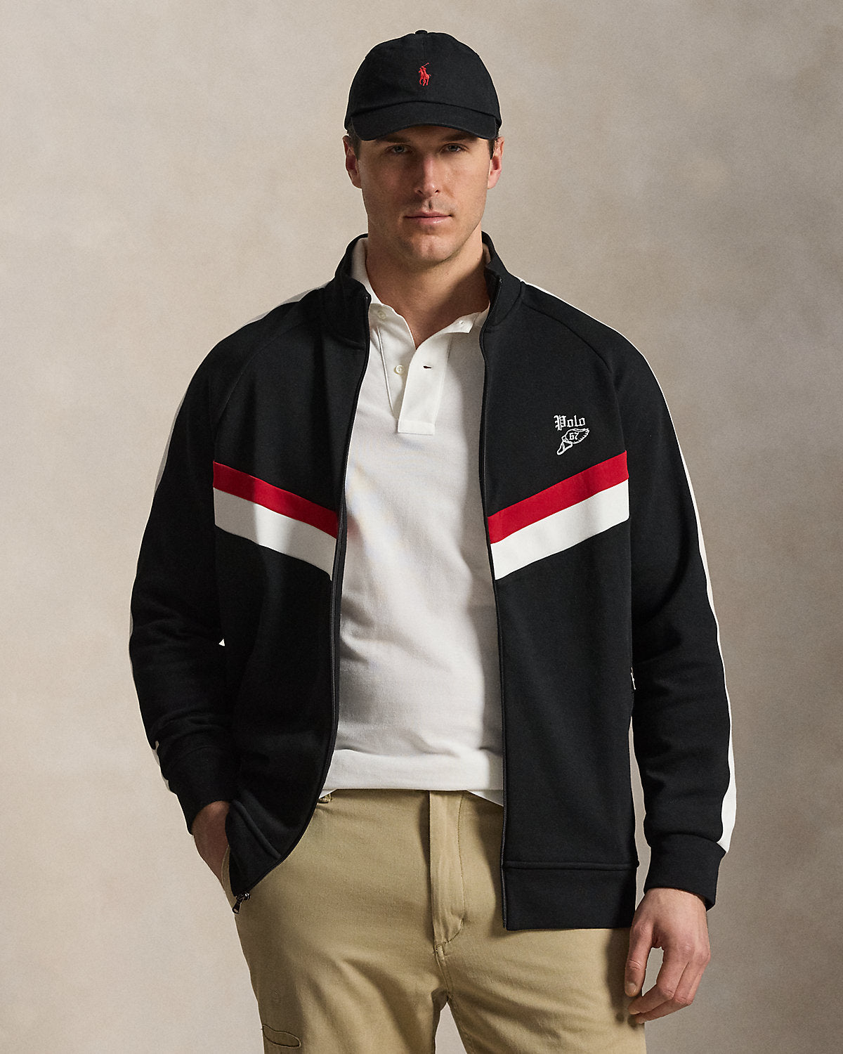 Double-Knit Track Jacket