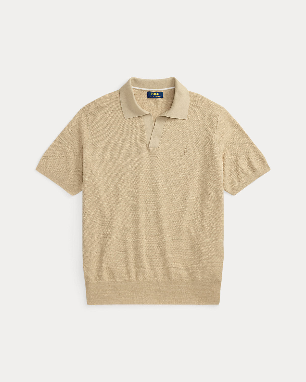 Textured Cotton-Linen Sweater