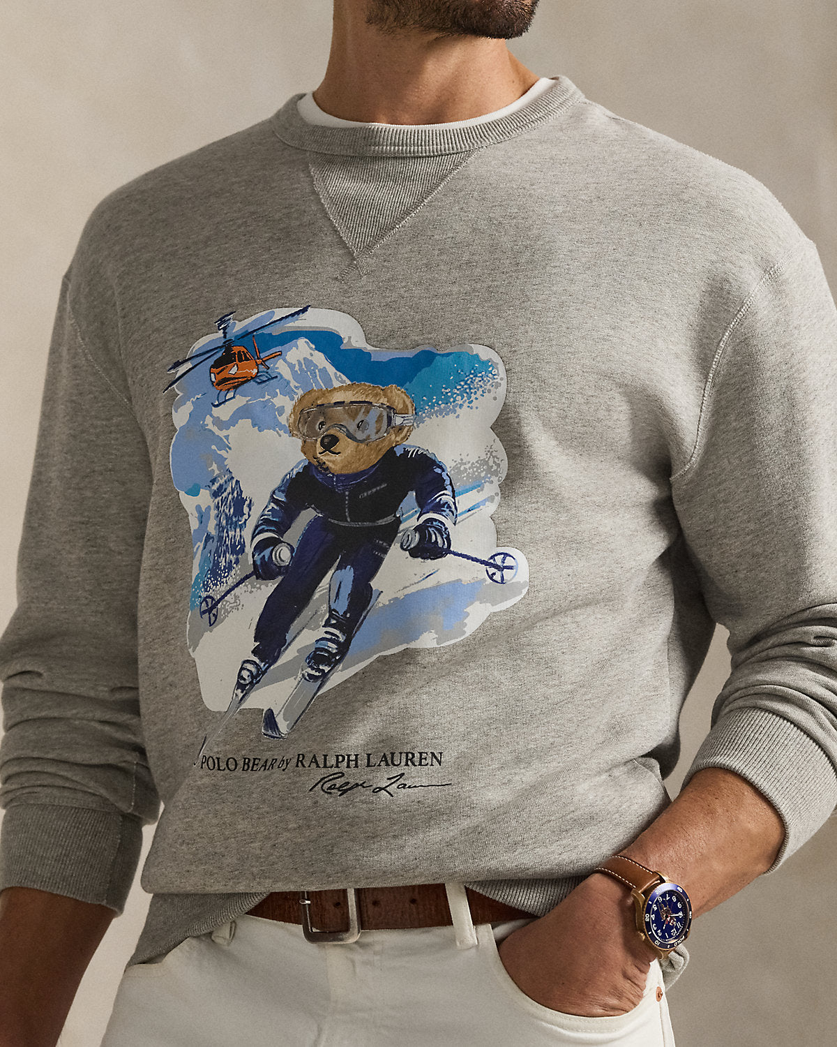 Bear Fleece Sweatshirt