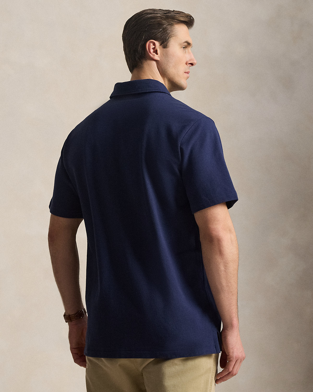 Bear Mesh Polo Shirt
