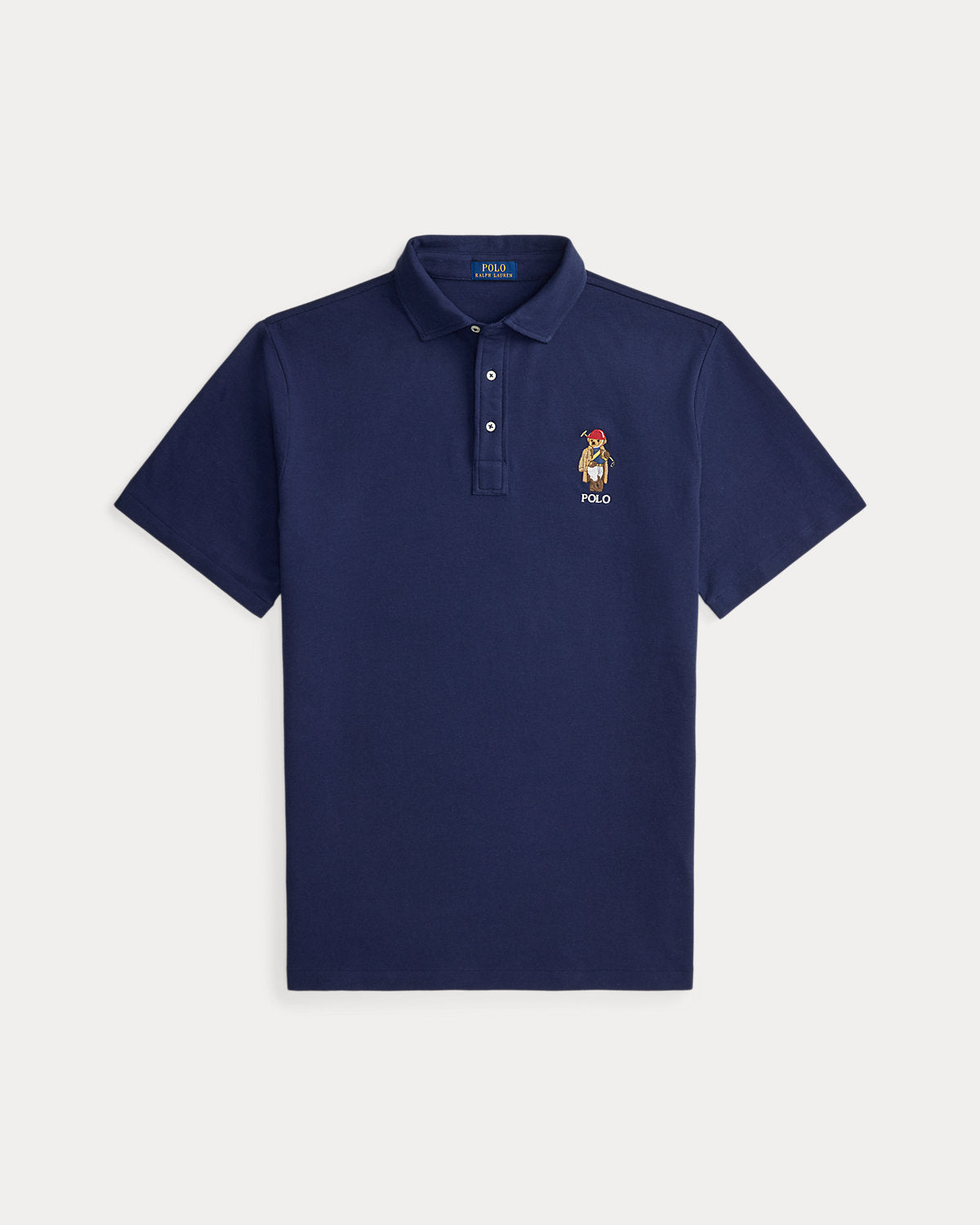 Bear Mesh Polo Shirt