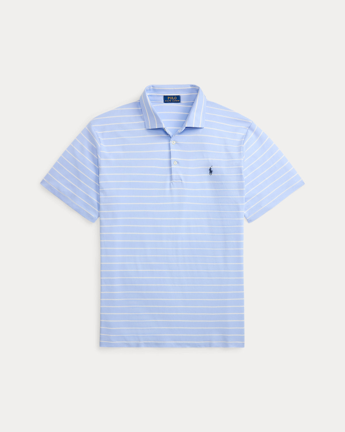Striped Soft Cotton Polo Shirt