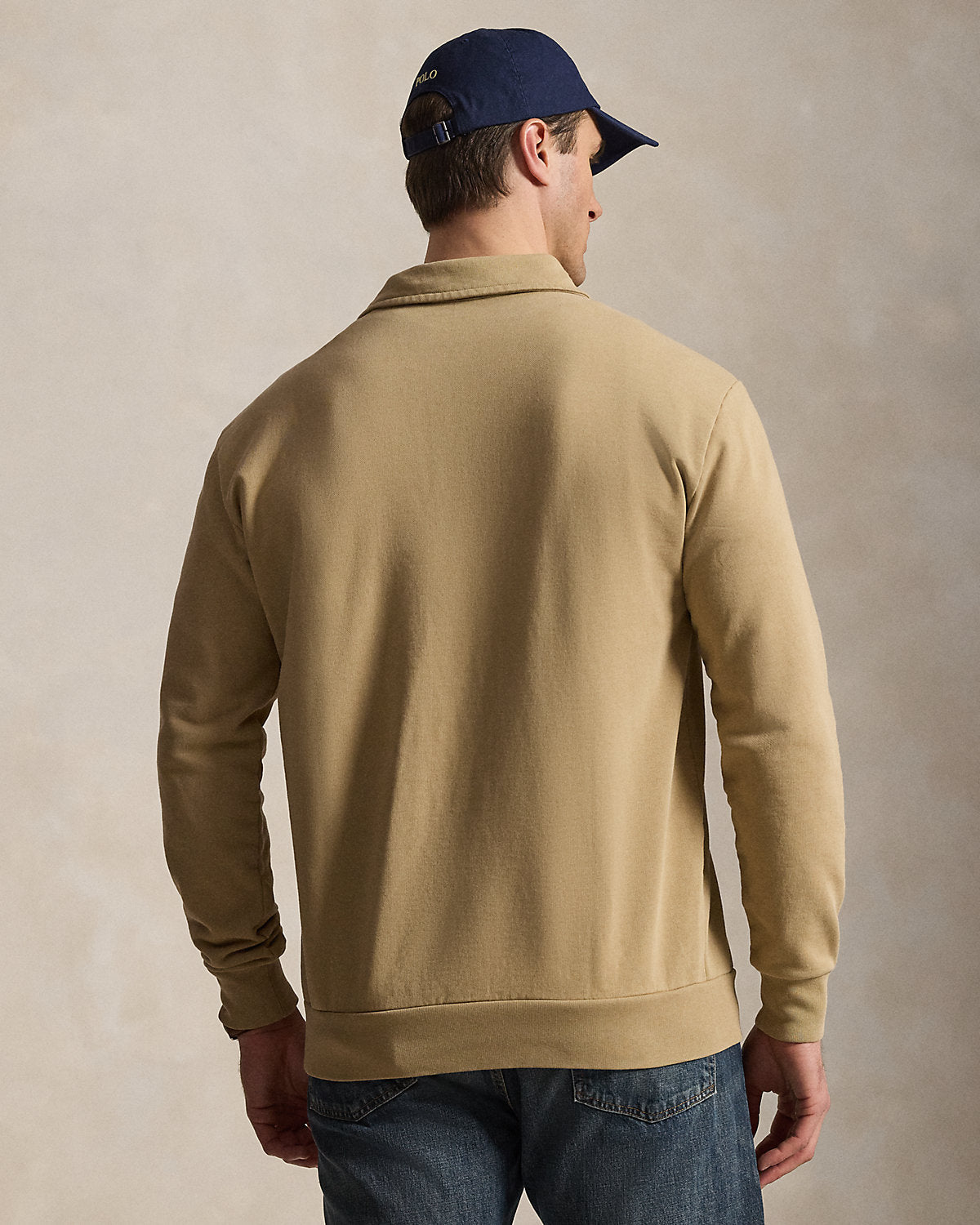 Loopback Fleece Quarter-Zip Sweatshirt