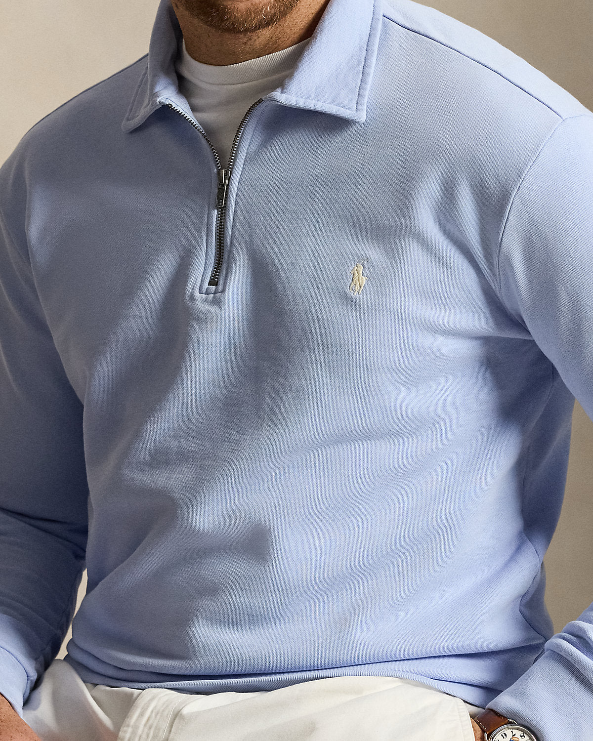 Loopback Fleece Quarter-Zip Sweatshirt