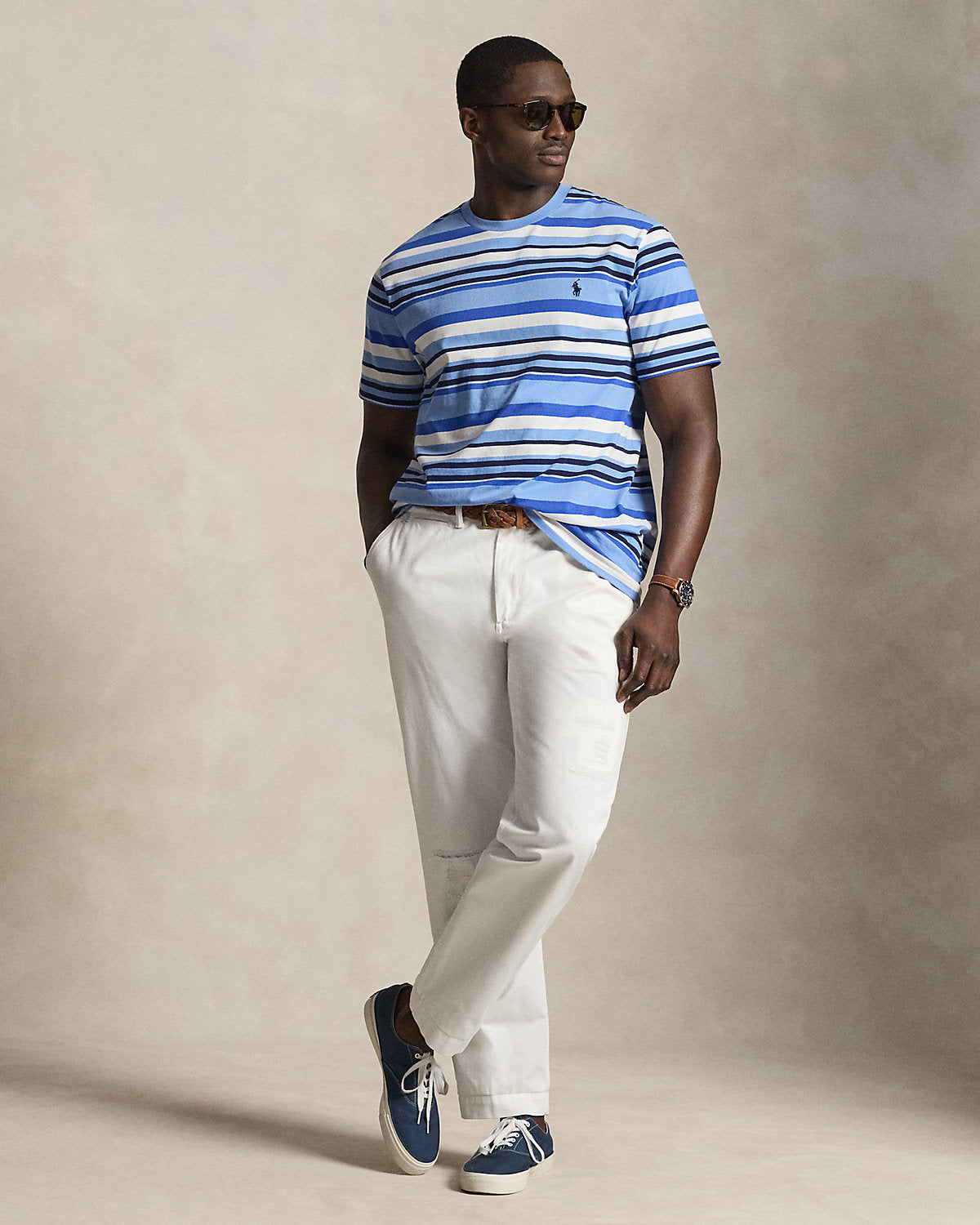 Striped Jersey T-Shirt