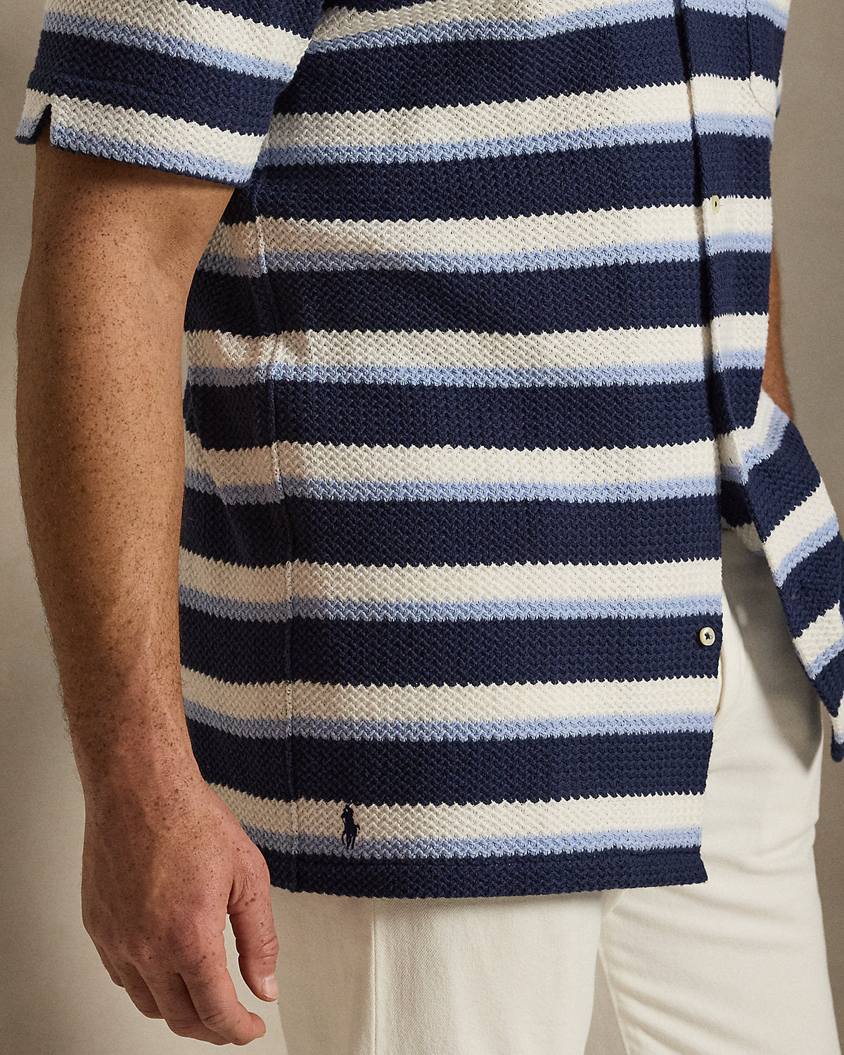 Striped Camp Shirt