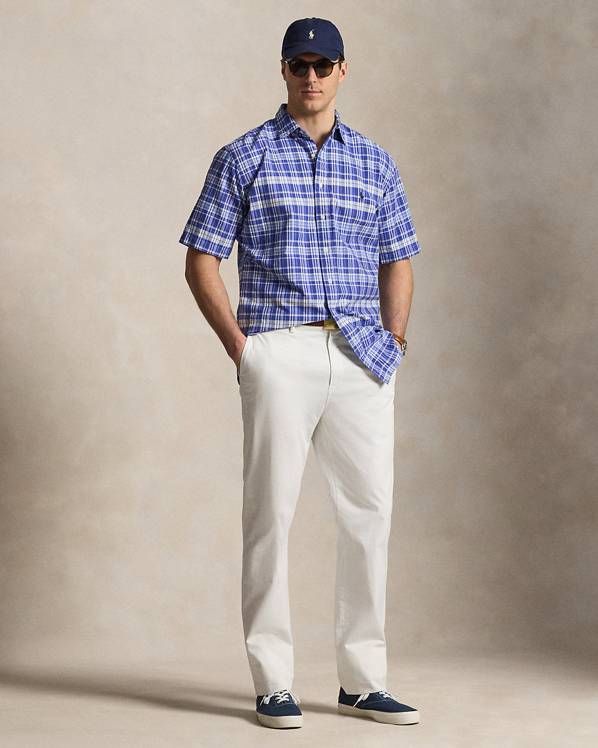 Plaid Oxford Shirt