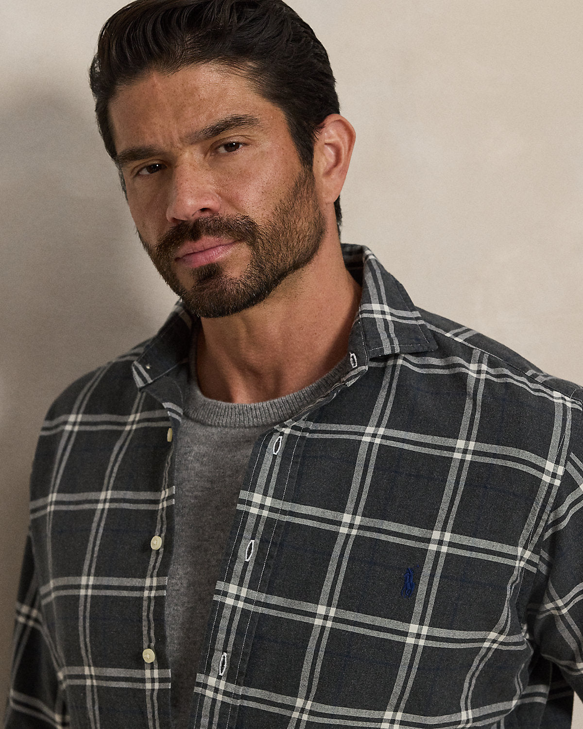 Plaid Oxford Shirt