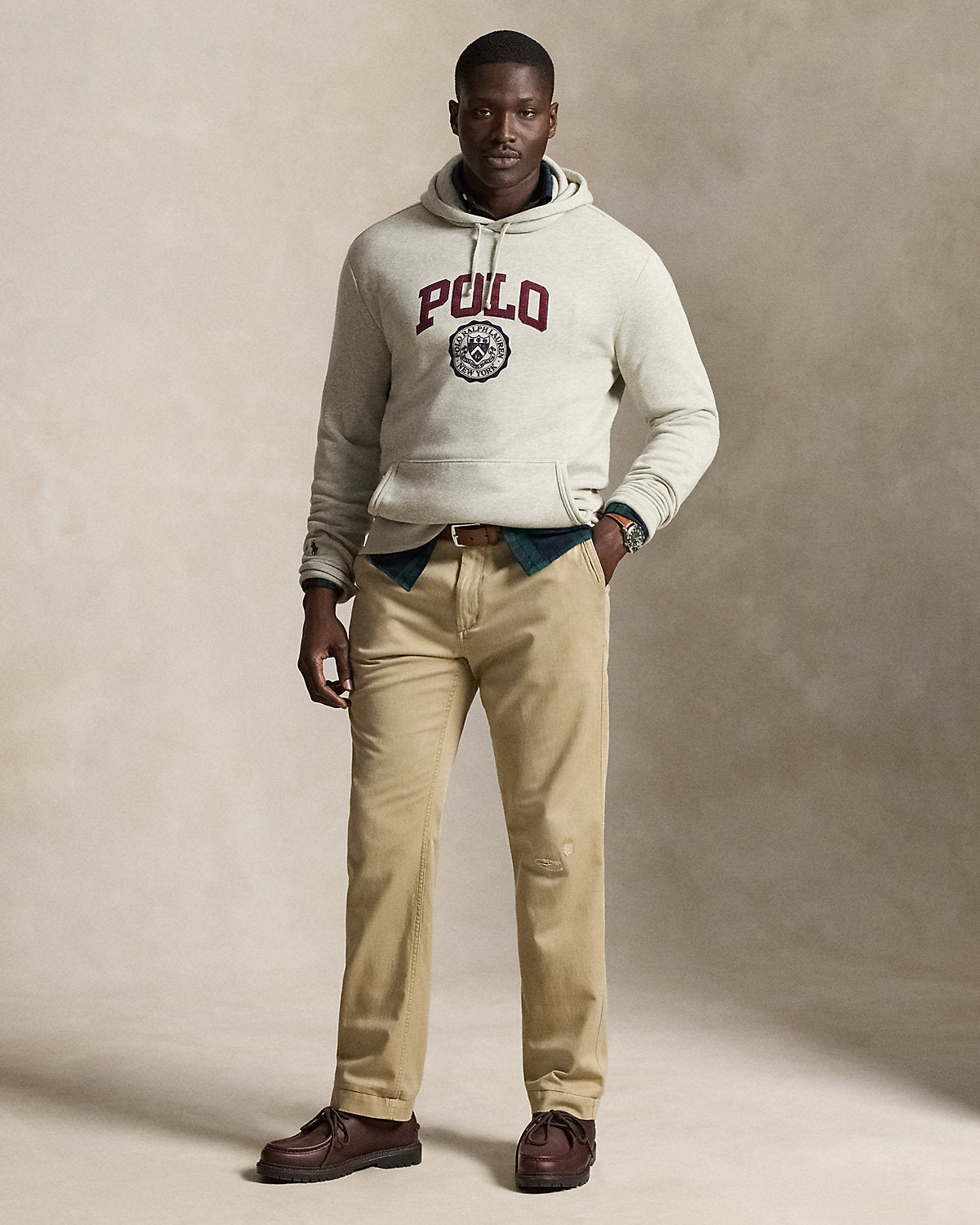 Logo Fleece Hoodie