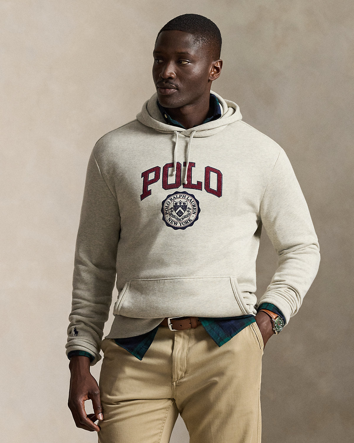 Logo Fleece Hoodie