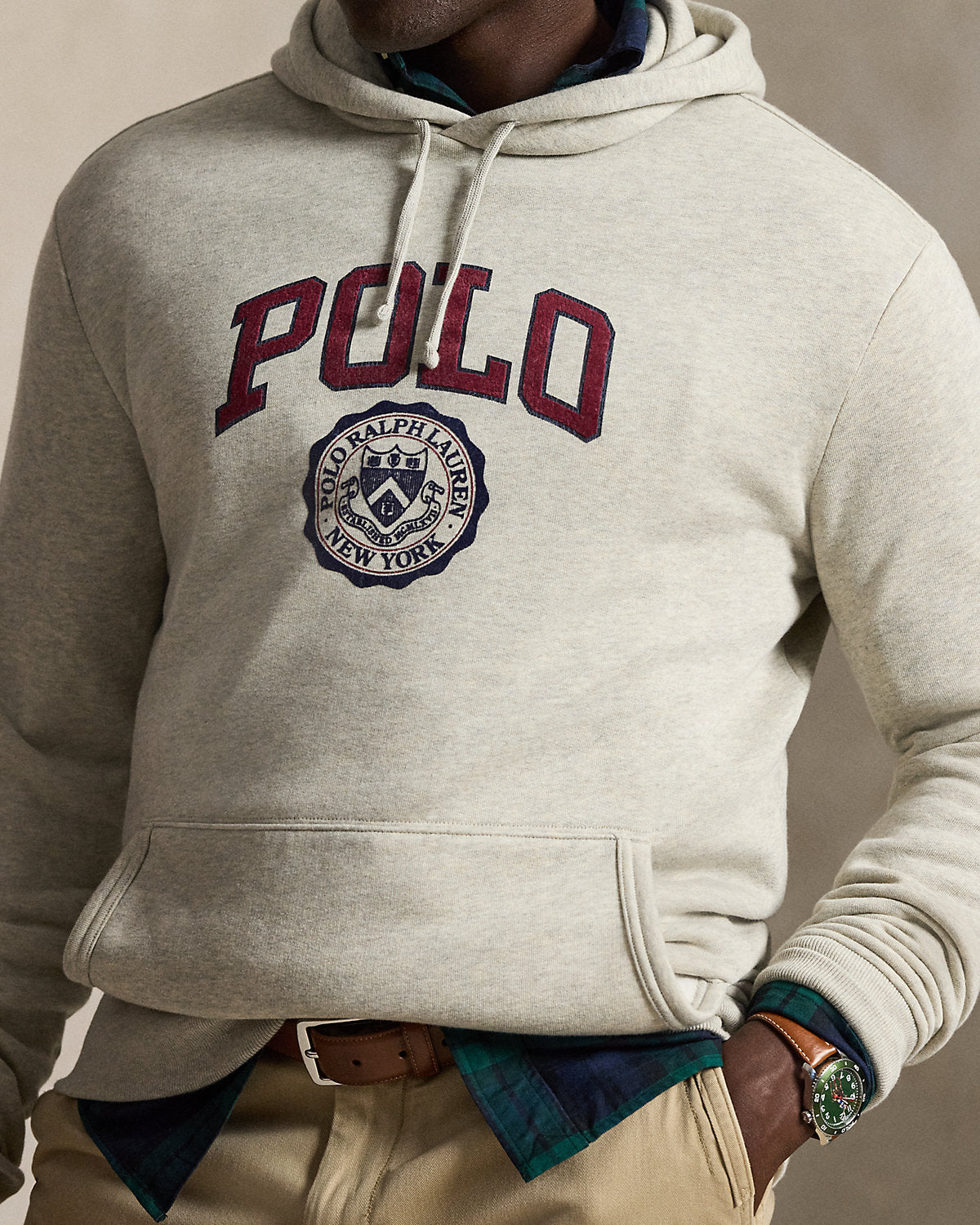 Logo Fleece Hoodie