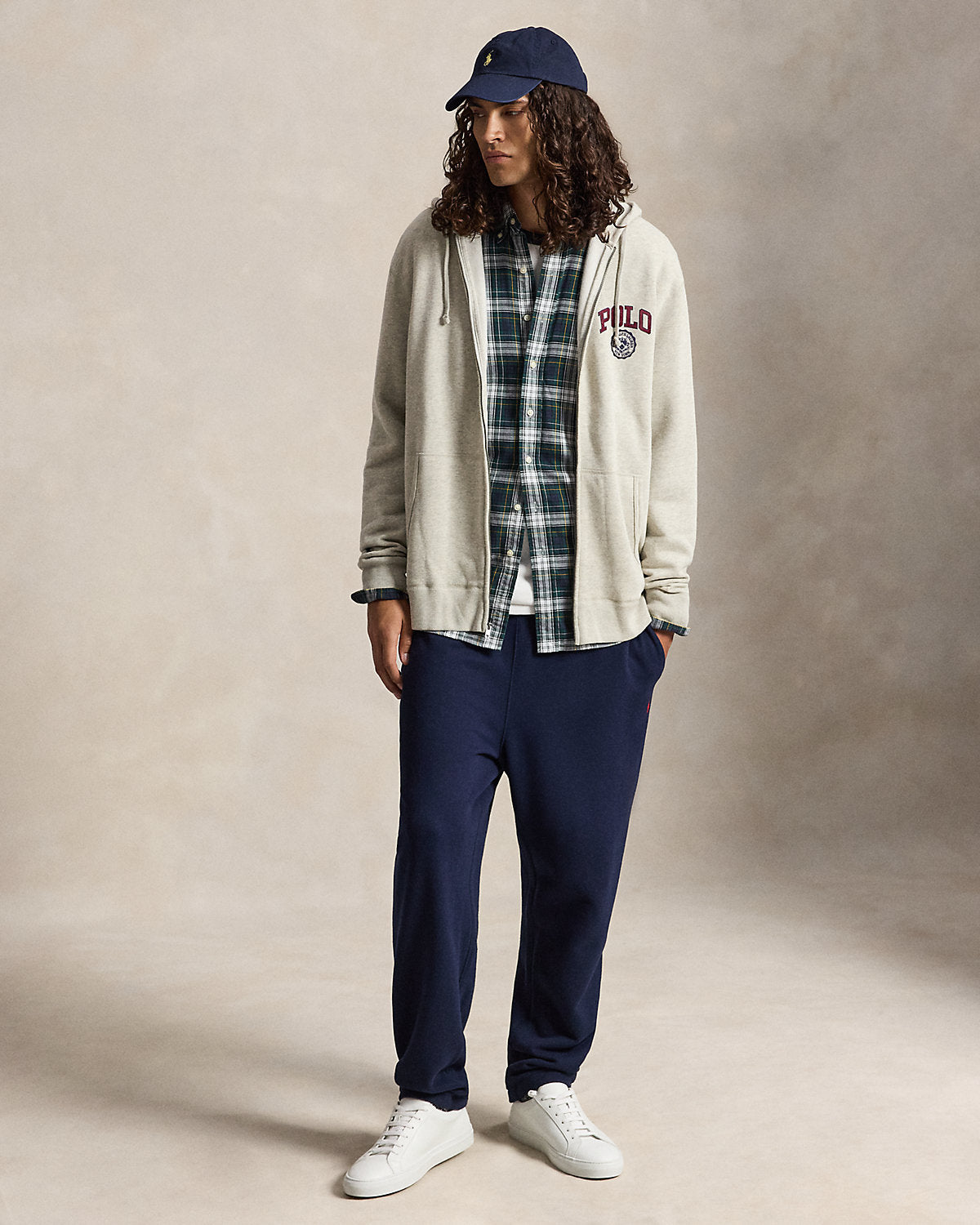 Logo Fleece Full-Zip Hoodie