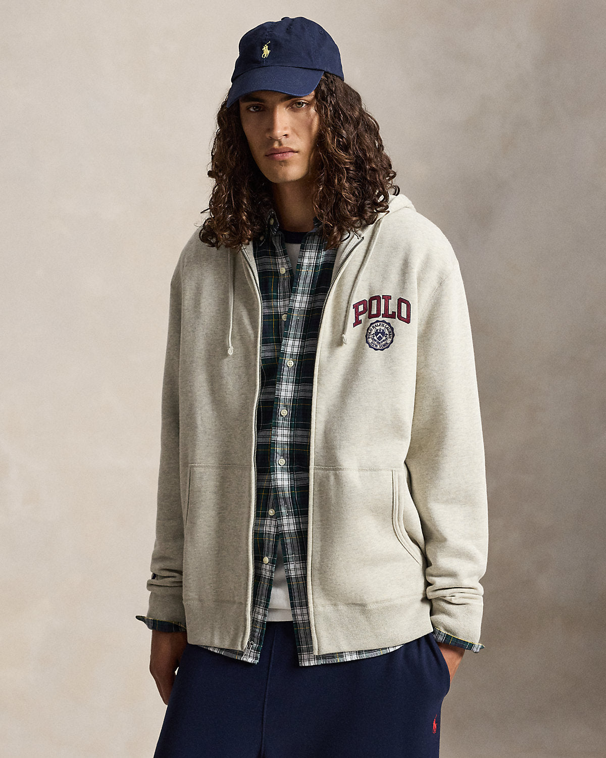 Logo Fleece Full-Zip Hoodie