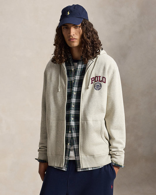 Logo Fleece Full-Zip Hoodie