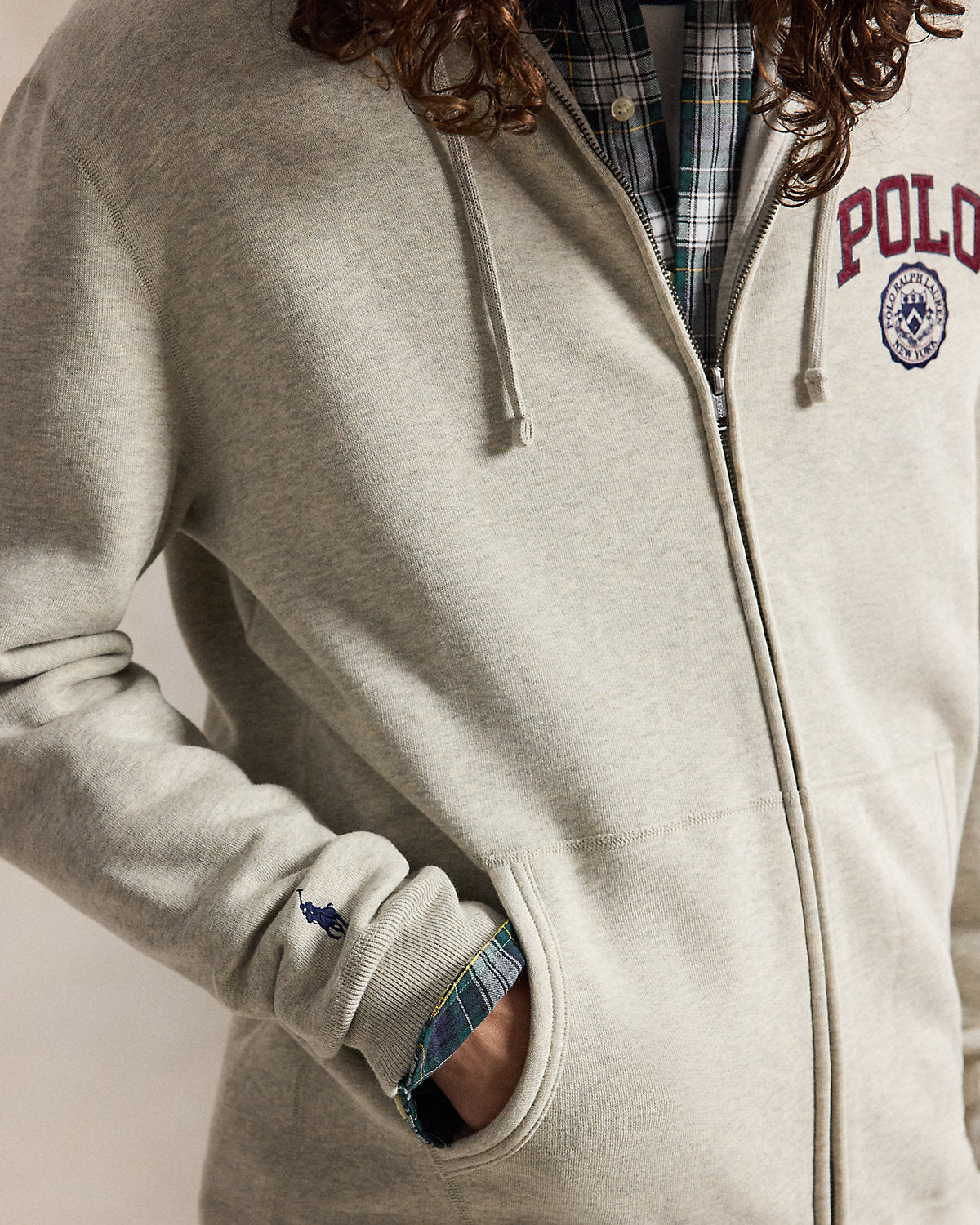 Logo Fleece Full-Zip Hoodie