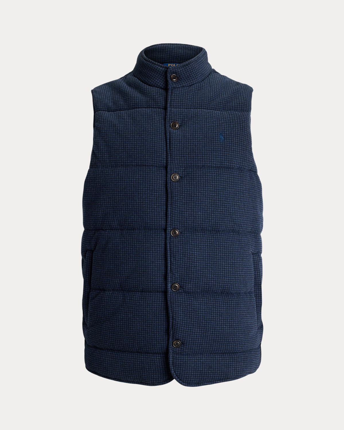 Houndstooth Estate-Rib Vest