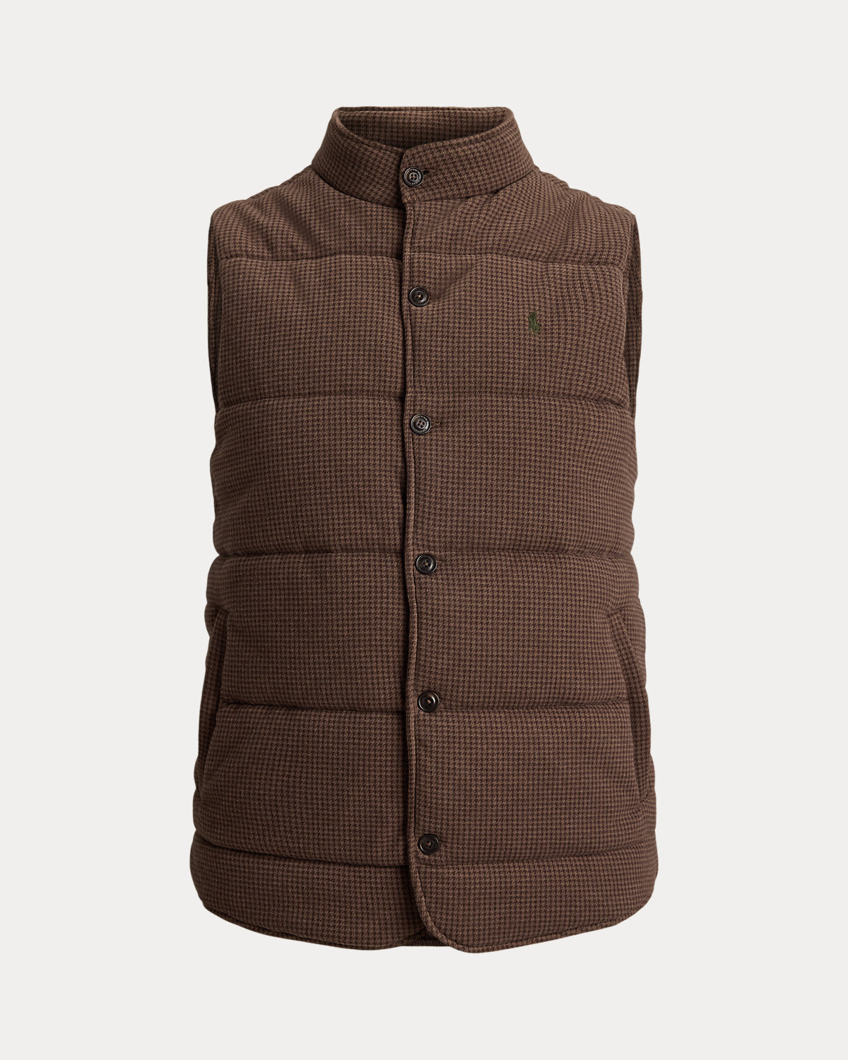 Houndstooth Estate-Rib Vest