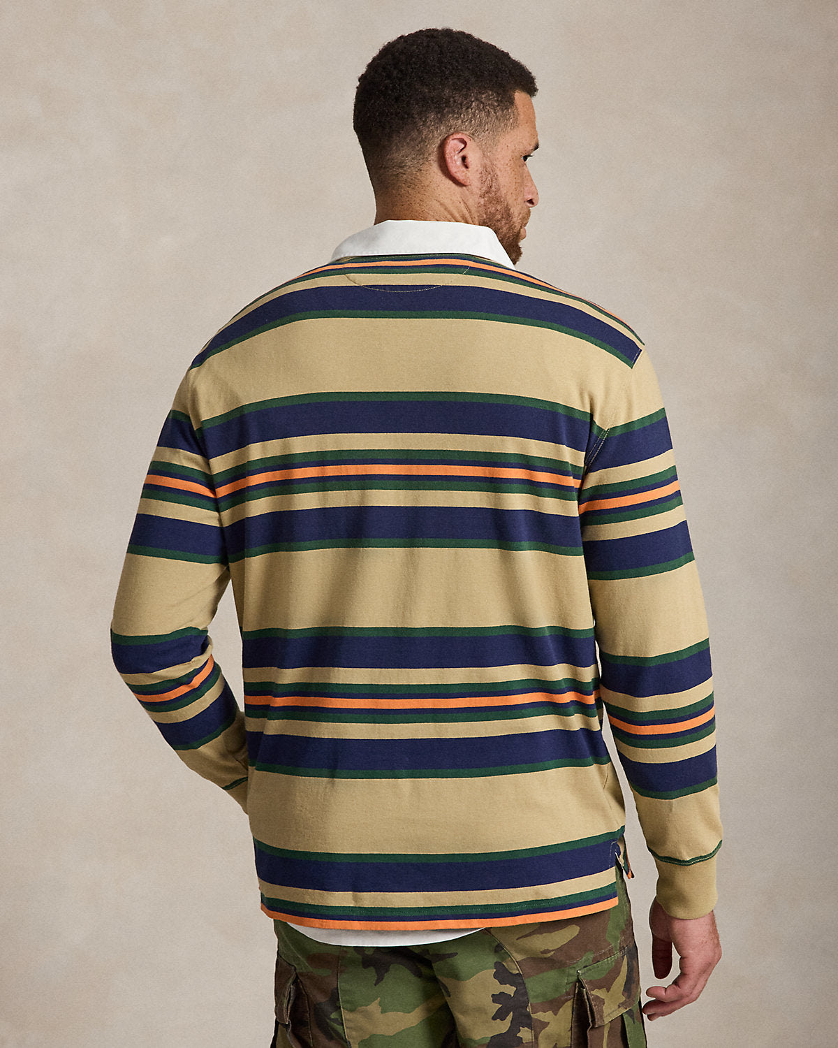 Striped Jersey Rugby Shirt