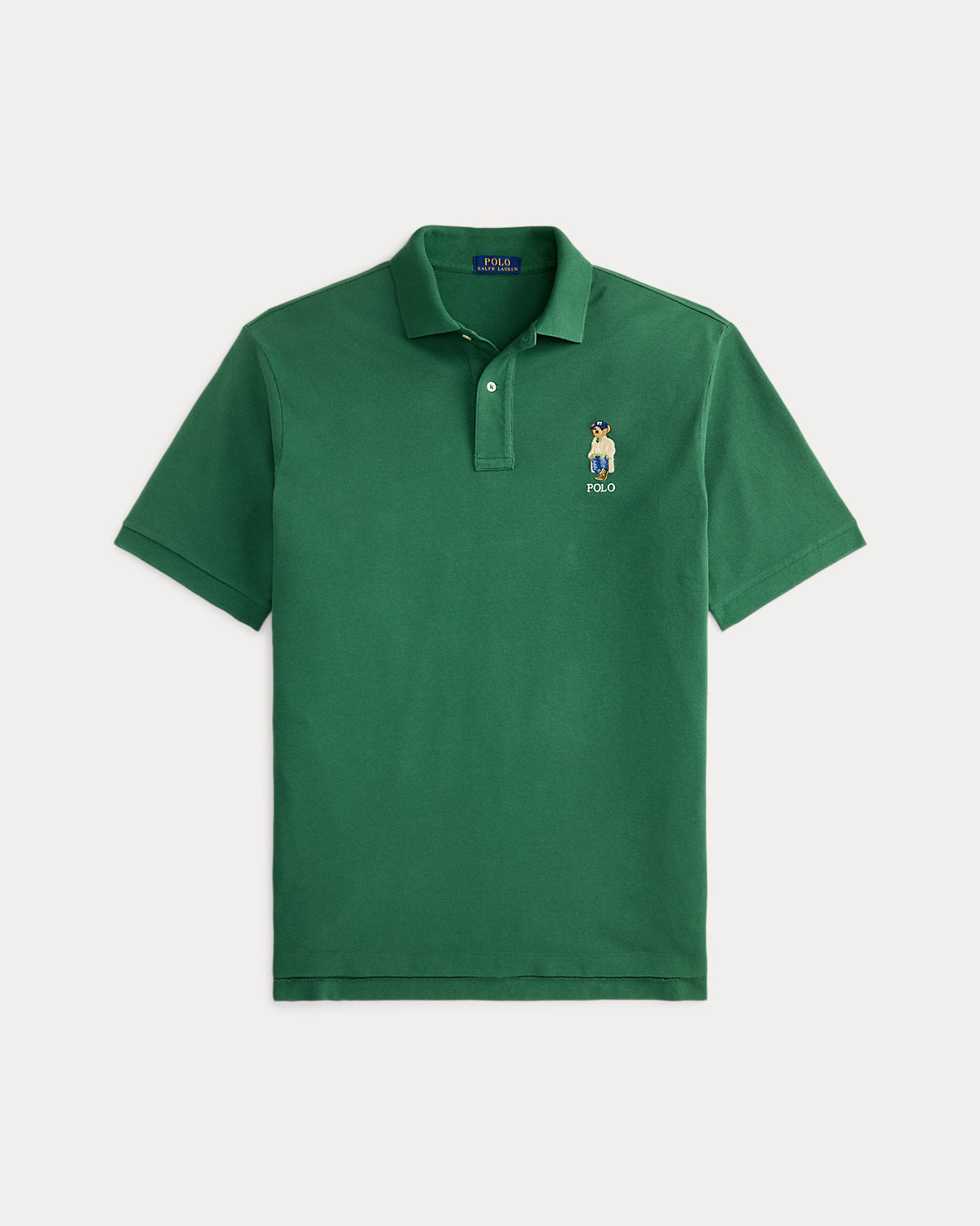 Bear Mesh Polo Shirt