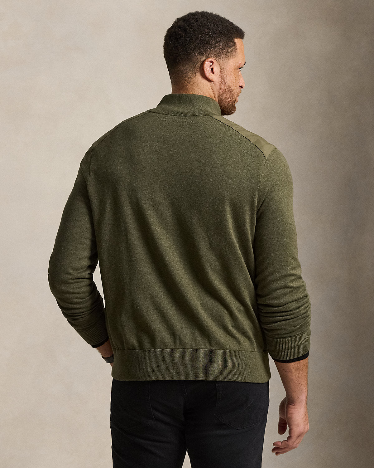 Hybrid Mockneck Cardigan