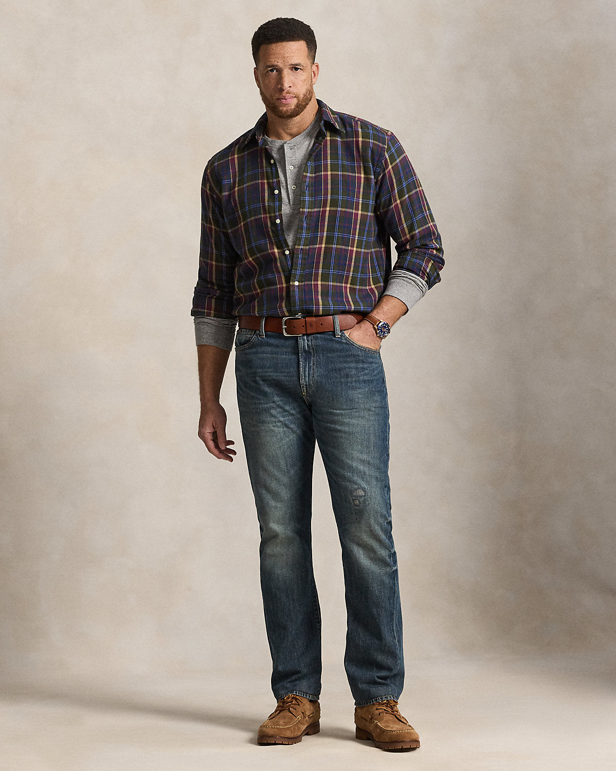 Jersey Henley Shirt