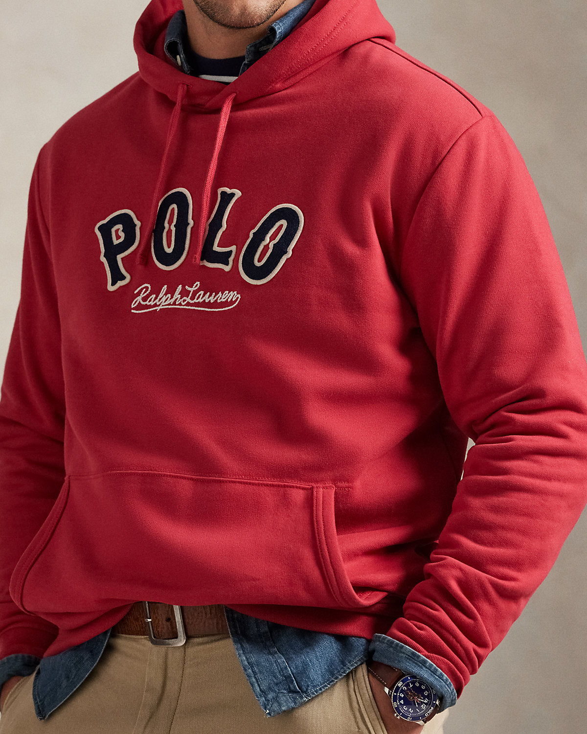 The Fleece Western-Logo Hoodie