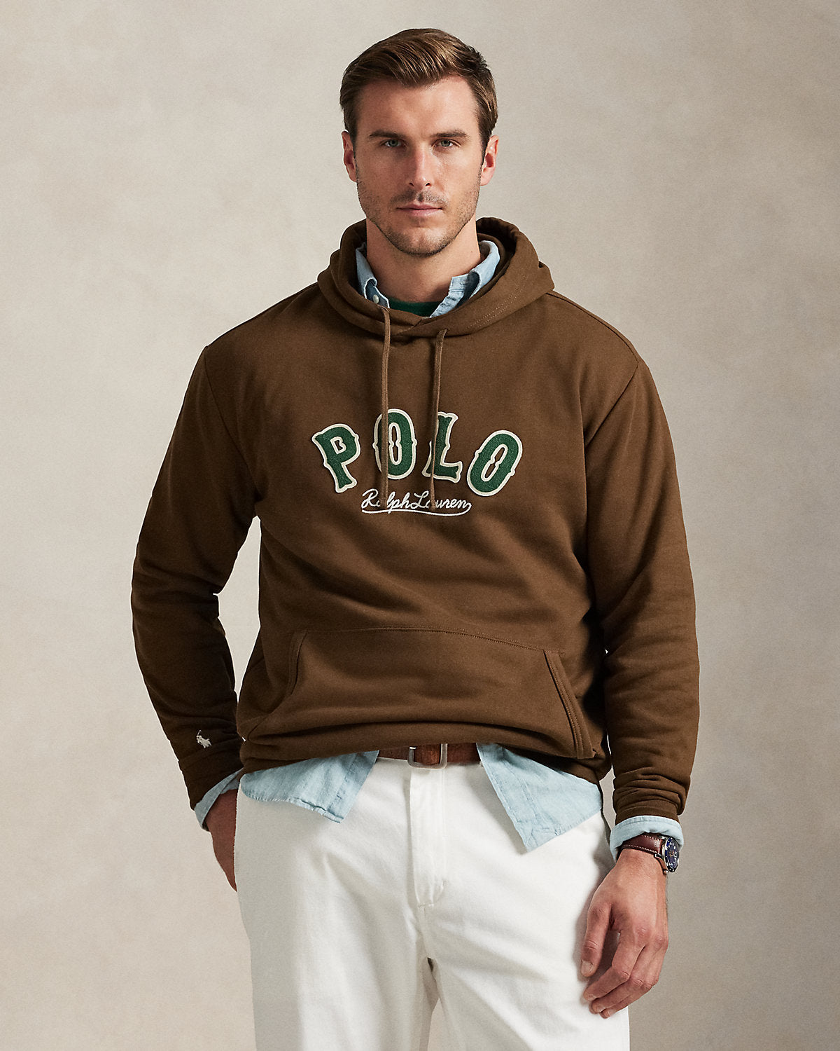 The Fleece Western-Logo Hoodie