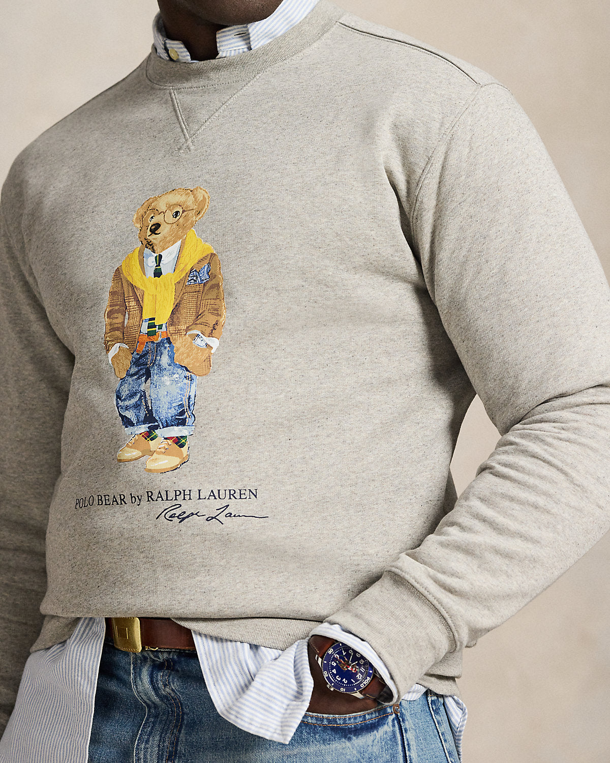 Bear Fleece Sweatshirt