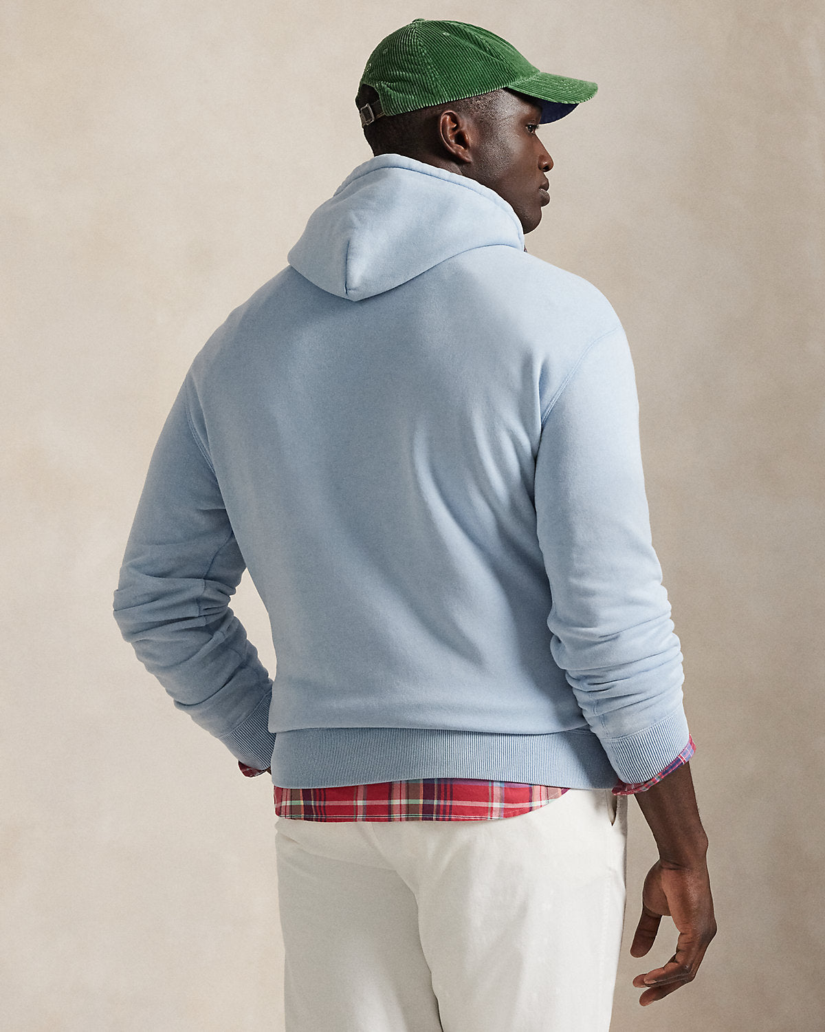 Bear Garment-Dyed Fleece Hoodie