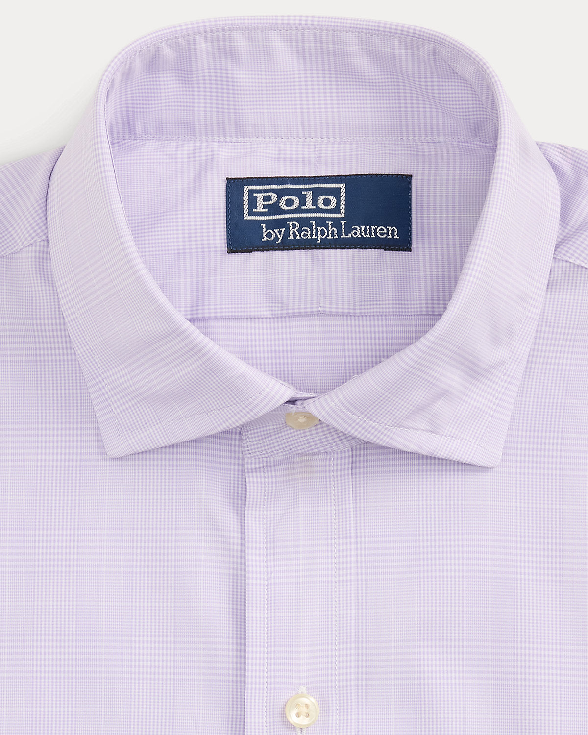 Custom Fit Plaid Poplin Shirt