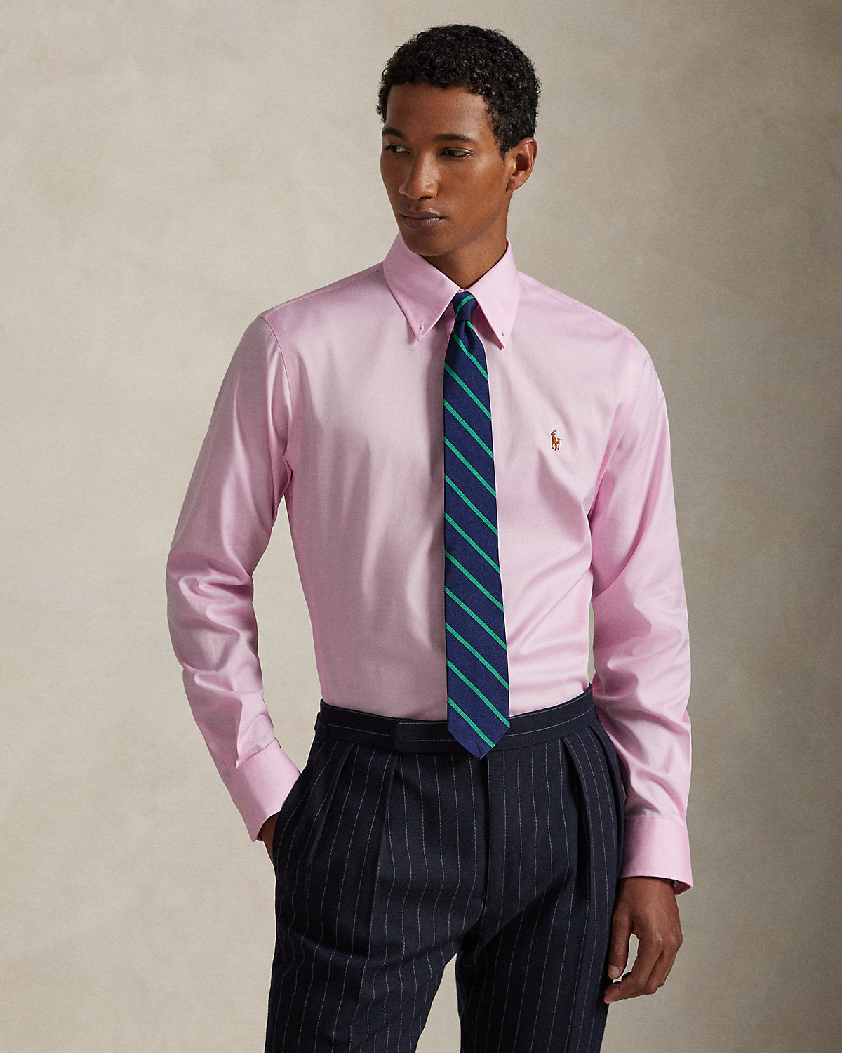 Custom Fit Pinpoint Oxford Shirt