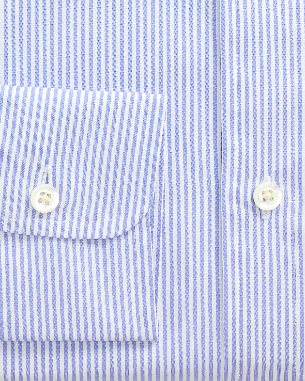 Custom Fit Striped Poplin Shirt