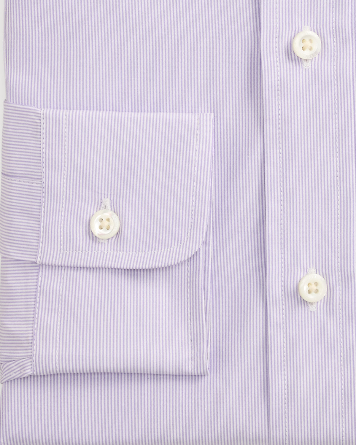 Custom Fit Striped Poplin Shirt