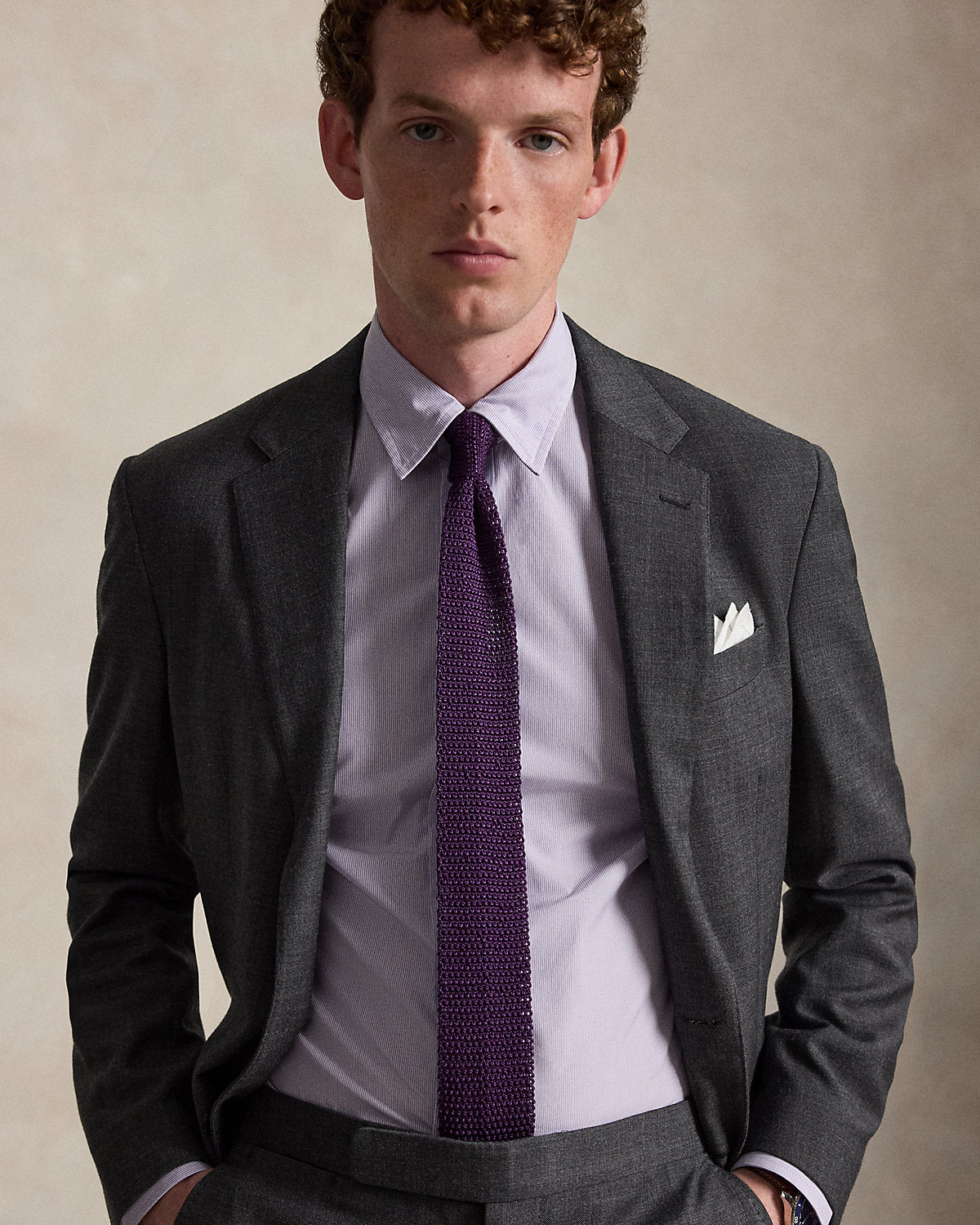 Custom Fit Striped Poplin Shirt
