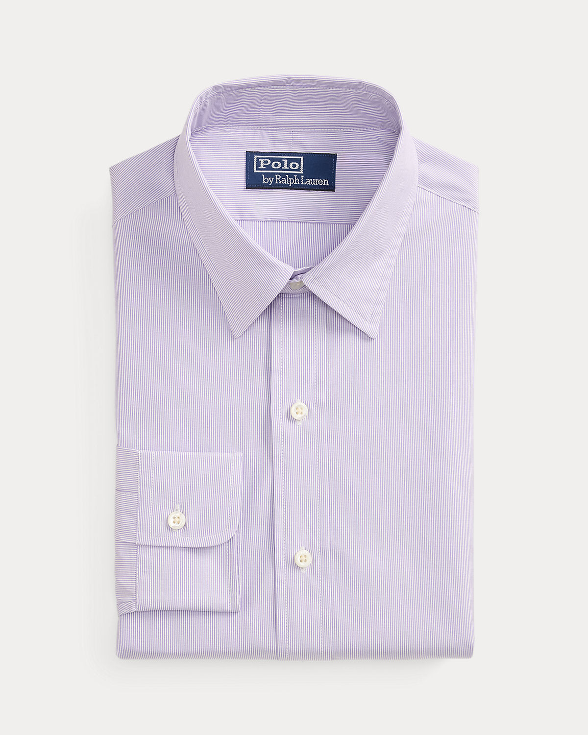 Custom Fit Striped Poplin Shirt