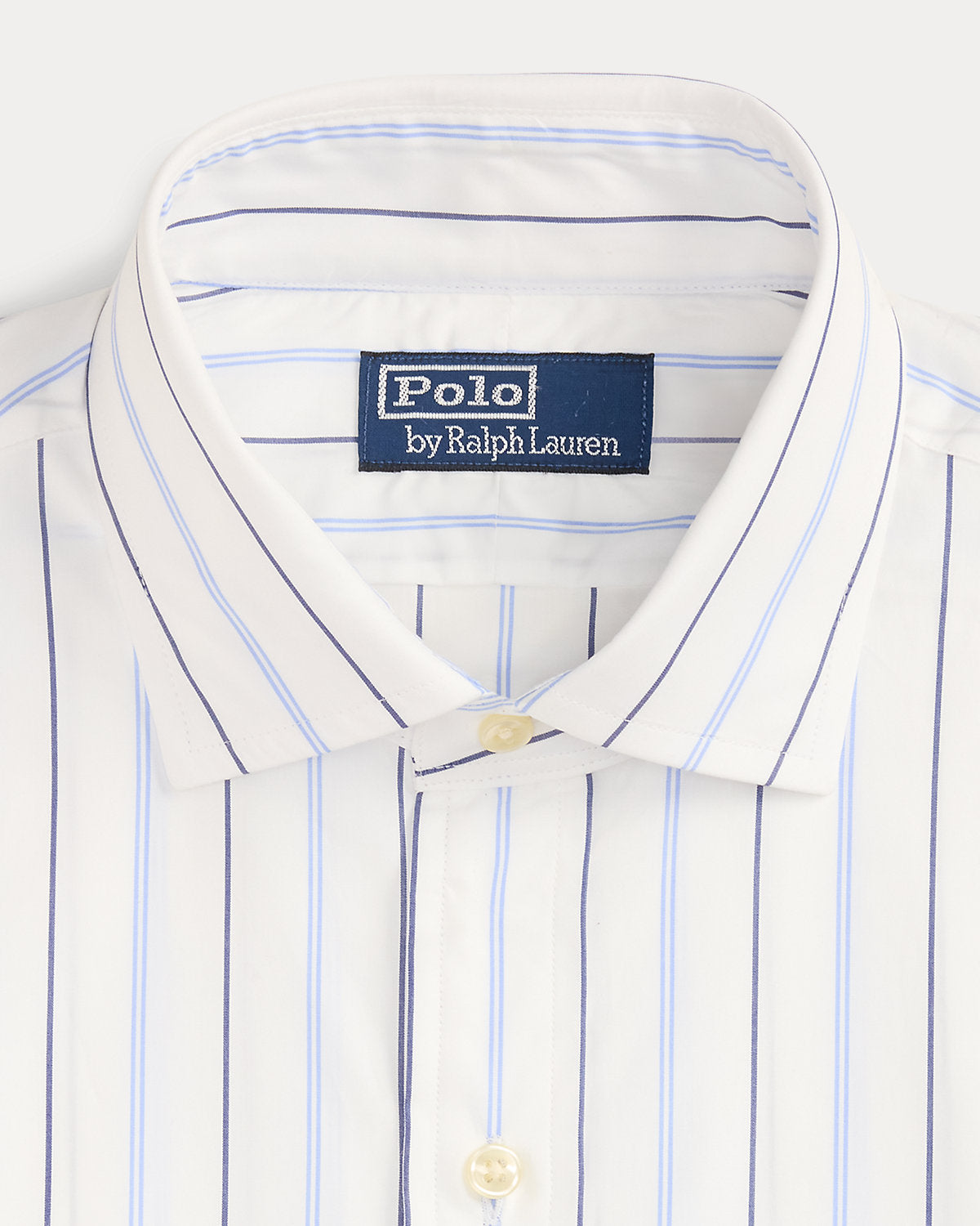 Custom Fit Striped Poplin Shirt