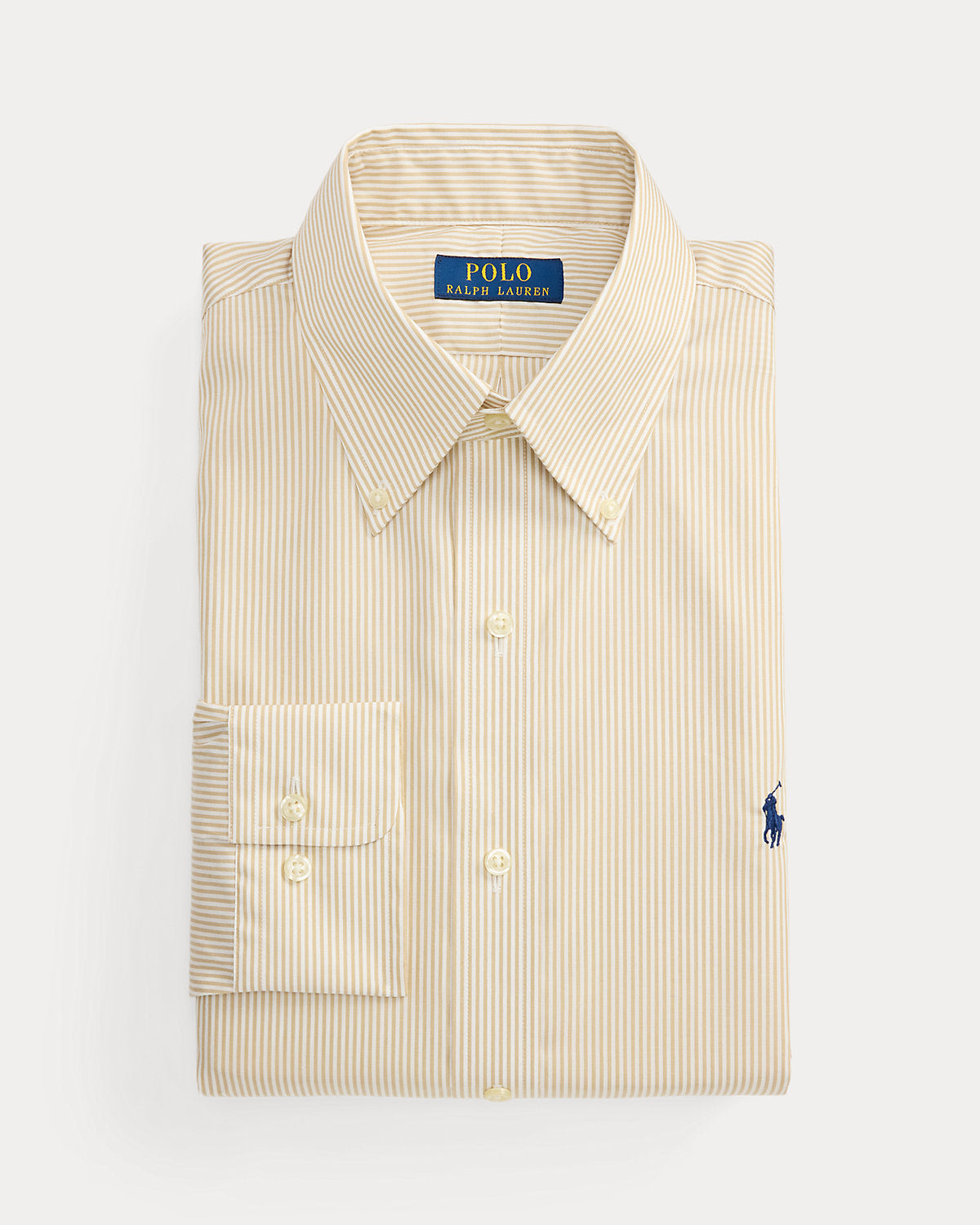 Custom Fit Striped Poplin Shirt