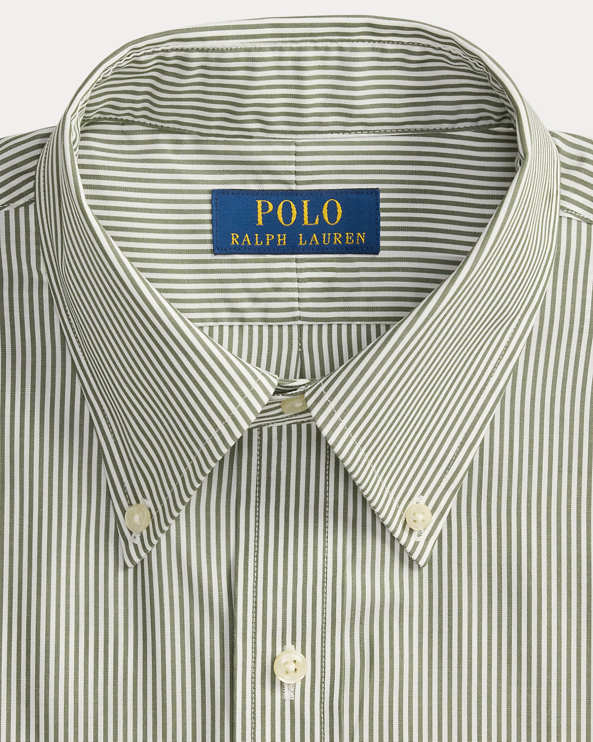Custom Fit Striped Poplin Shirt