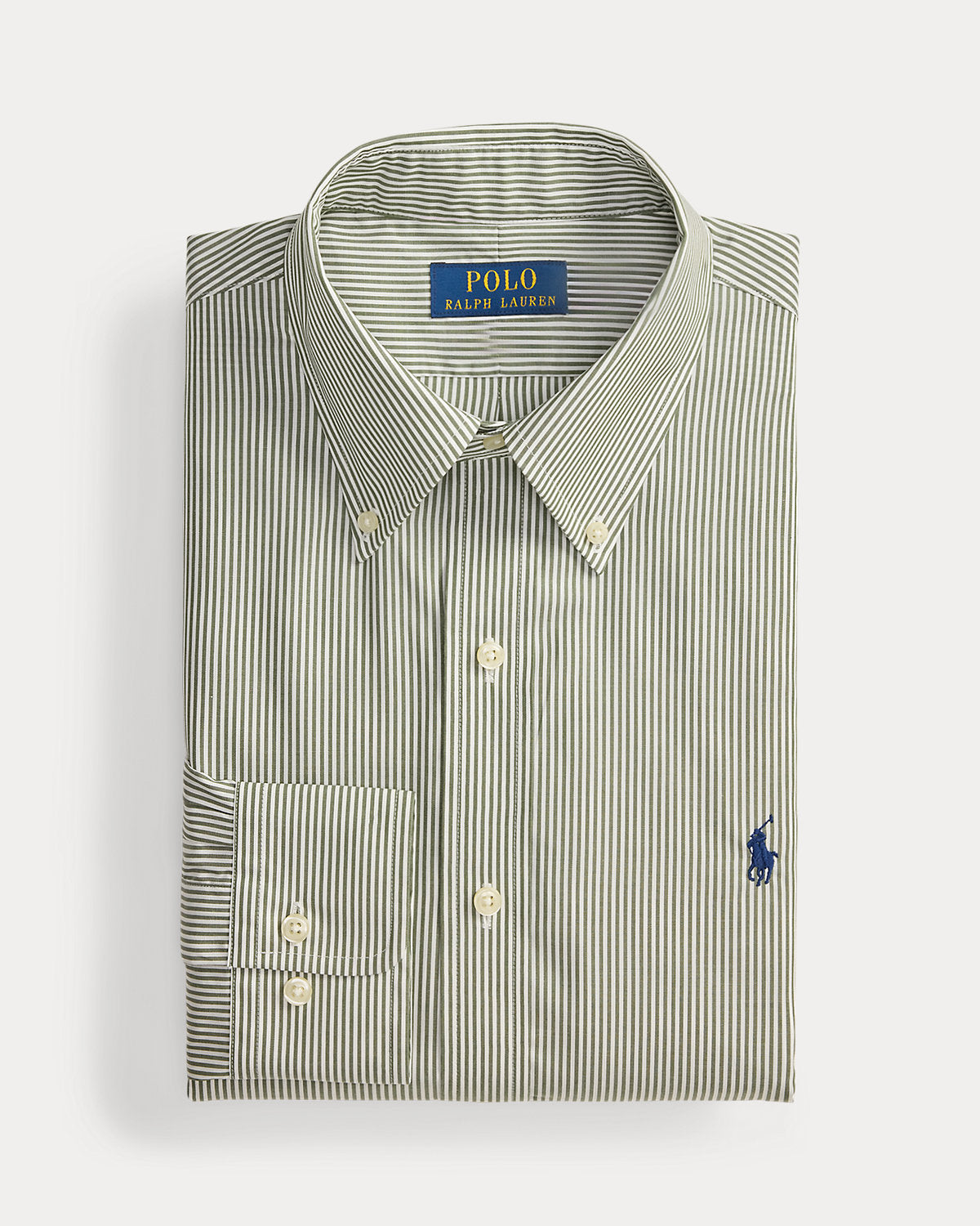 Custom Fit Striped Poplin Shirt