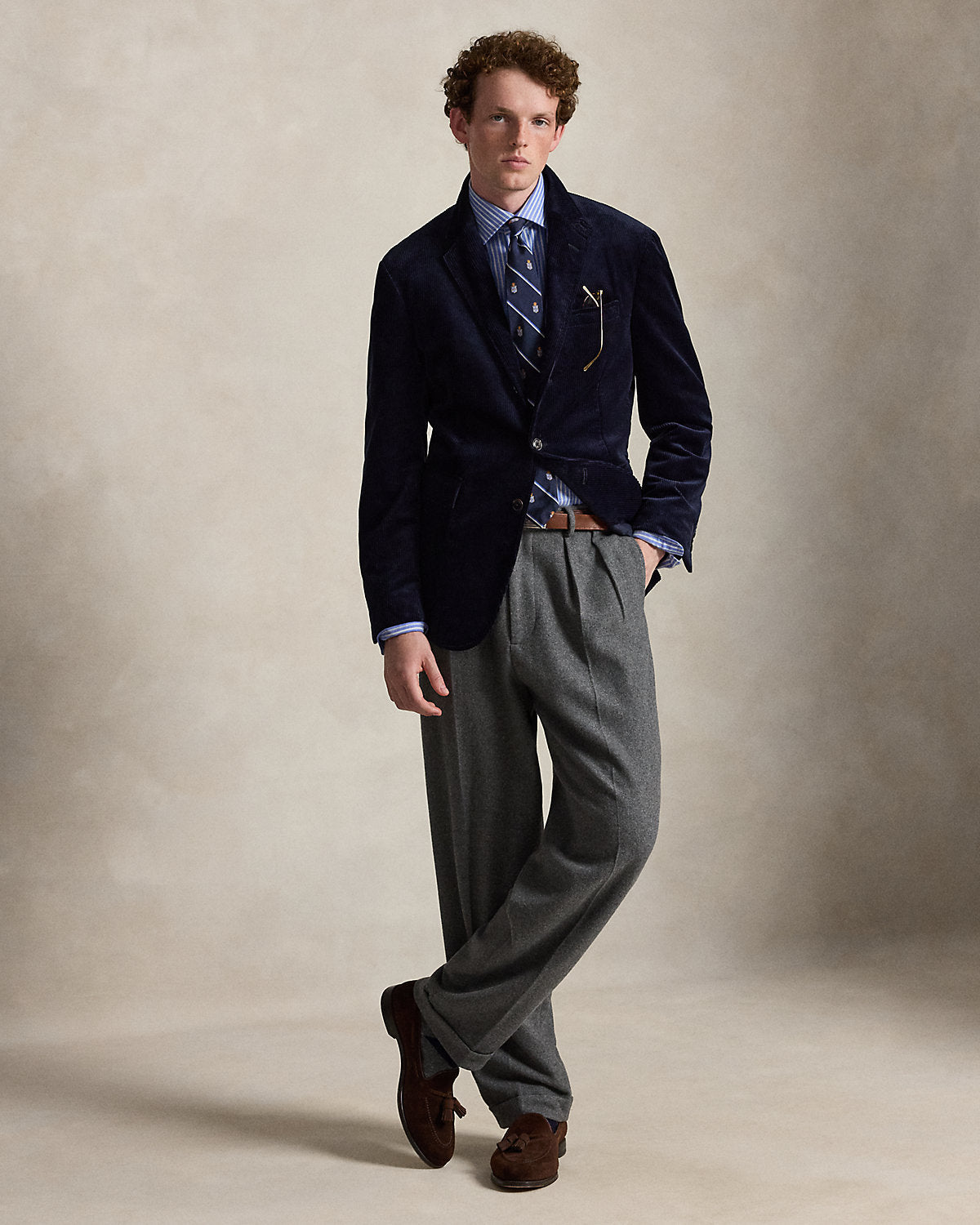 Custom Fit Pinpoint Oxford Shirt