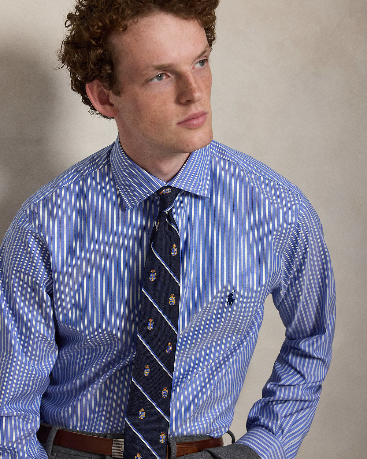 Custom Fit Pinpoint Oxford Shirt