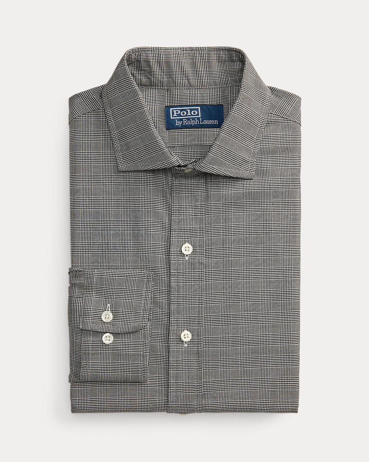 Custom Fit Plaid Twill Shirt