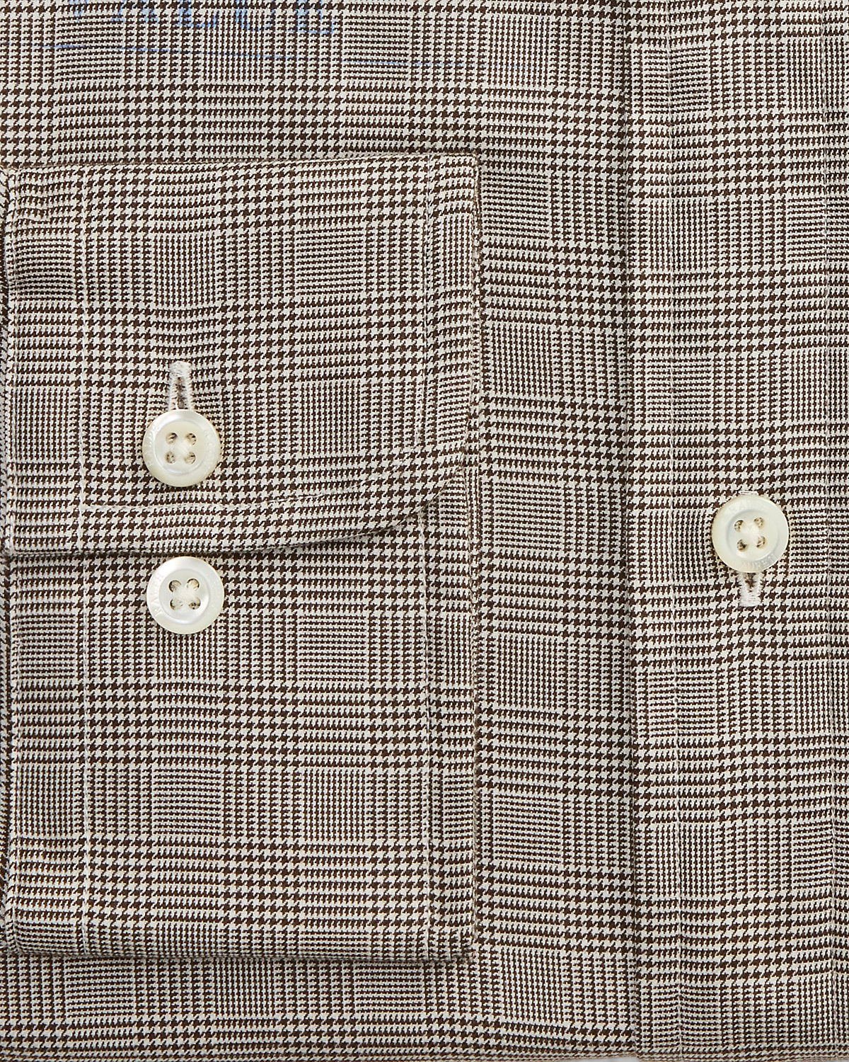 Custom Fit Plaid Twill Shirt